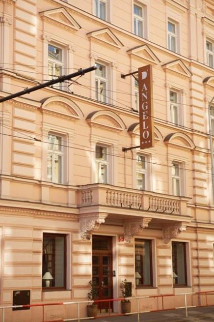 D'Angelo Hotell Prag Exteriör bild